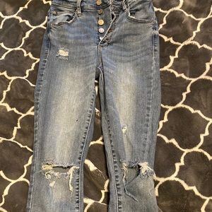 Garage high rise jeans